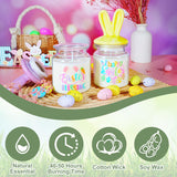 Easter Basket Essentials Stuffers For Adult Teens, 16Oz Bunny Scented Candles Easter Gifts For Women With 40 Hours Burning Time Holiday Gifts For Teen Girls