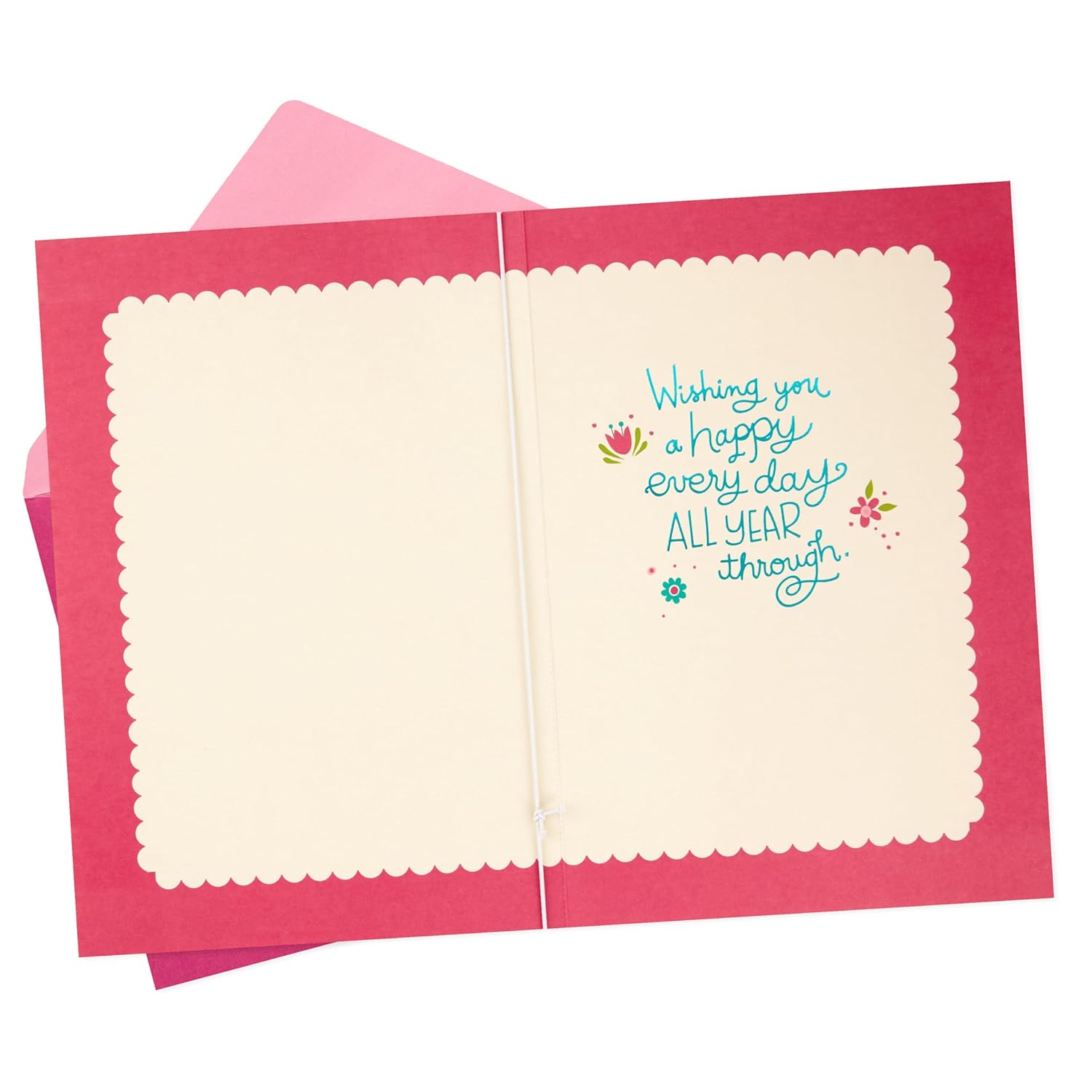 Hallmark Peanuts Mother's Day Card (Snoopy with Flowers)