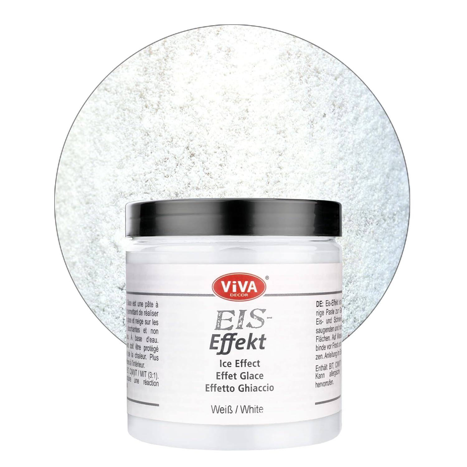 Viva Decor Ice Effect Paint, White 250 ml