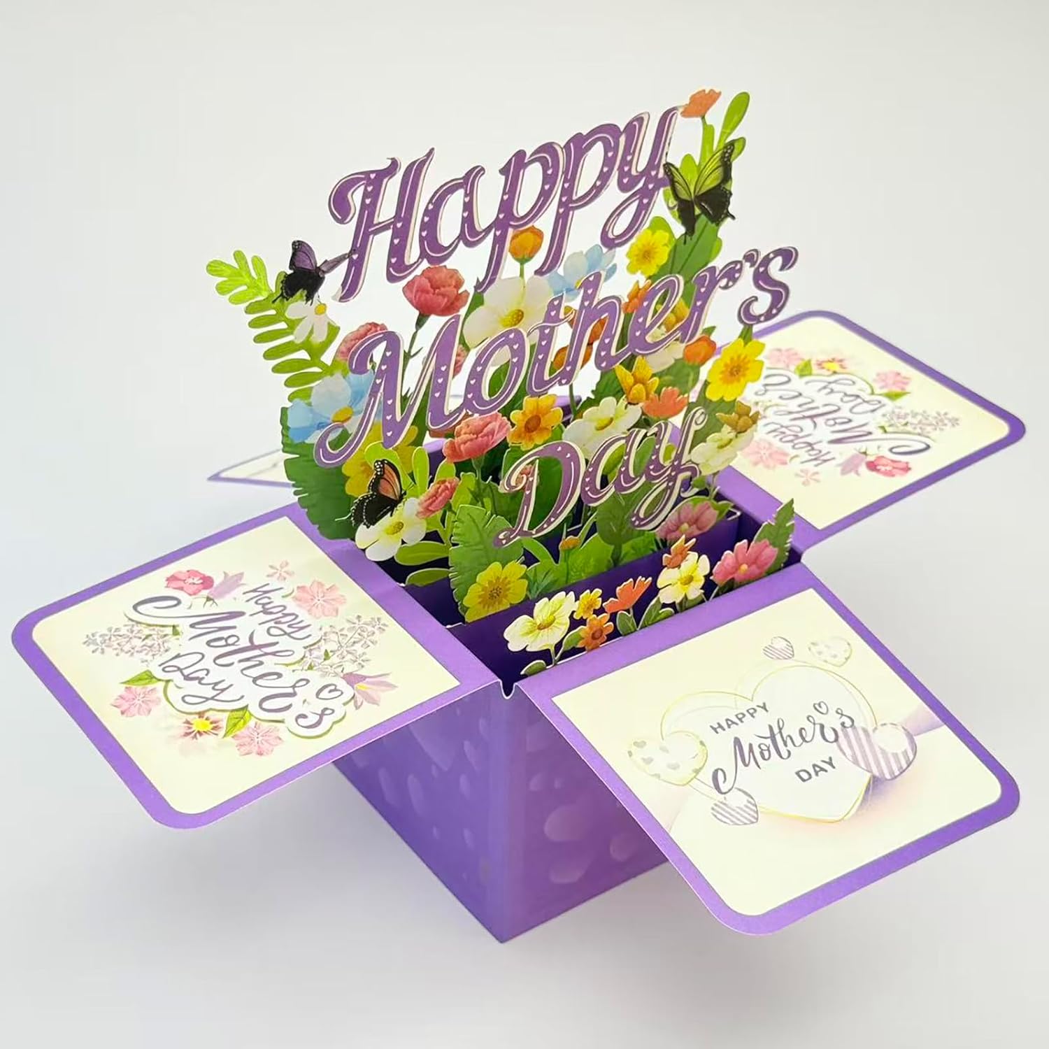 3D Pop Up Greeting Card,Mother'S Day Pop Up Card For Best Mom Women Wife Daughter Grandma (0905)