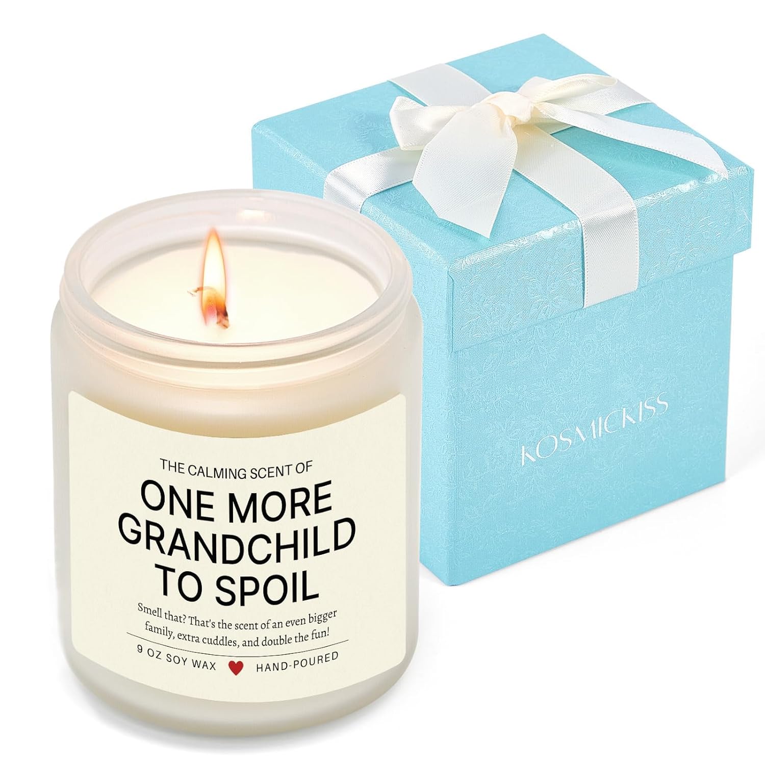 Pregnancy Announcement For Grandparents, One More Grandchild To Spoil, Baby Announcements Ideas, Lavender Scented Candle, Surprise Reveal Gift