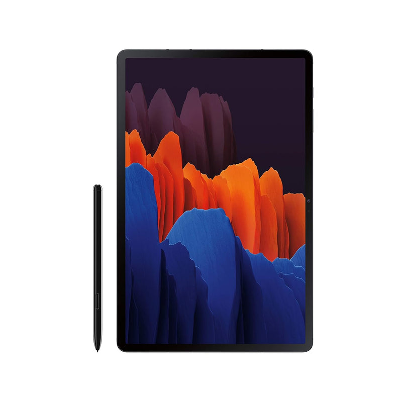 SAMSUNG Galaxy Tab S7+ Wi-Fi, Mystic Black - 128GB (SM-T970NZKAXAR) (Renewed)