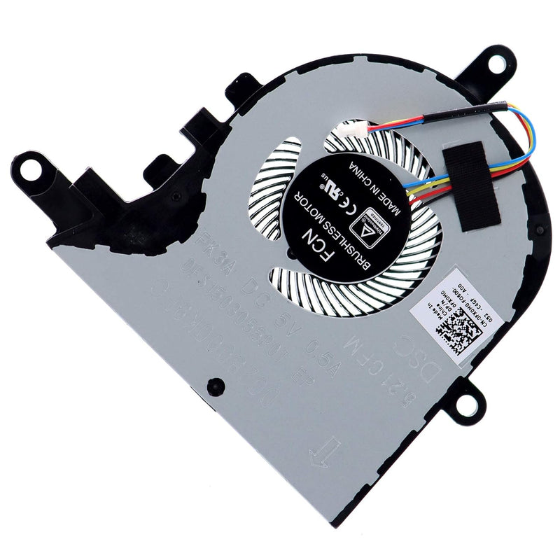 Cpu Cooling Fan 0Fx0M0 Fx0M0 0Npfw6 Npfw6 Dc28000K9D0 For Dell Inspiron 15 557