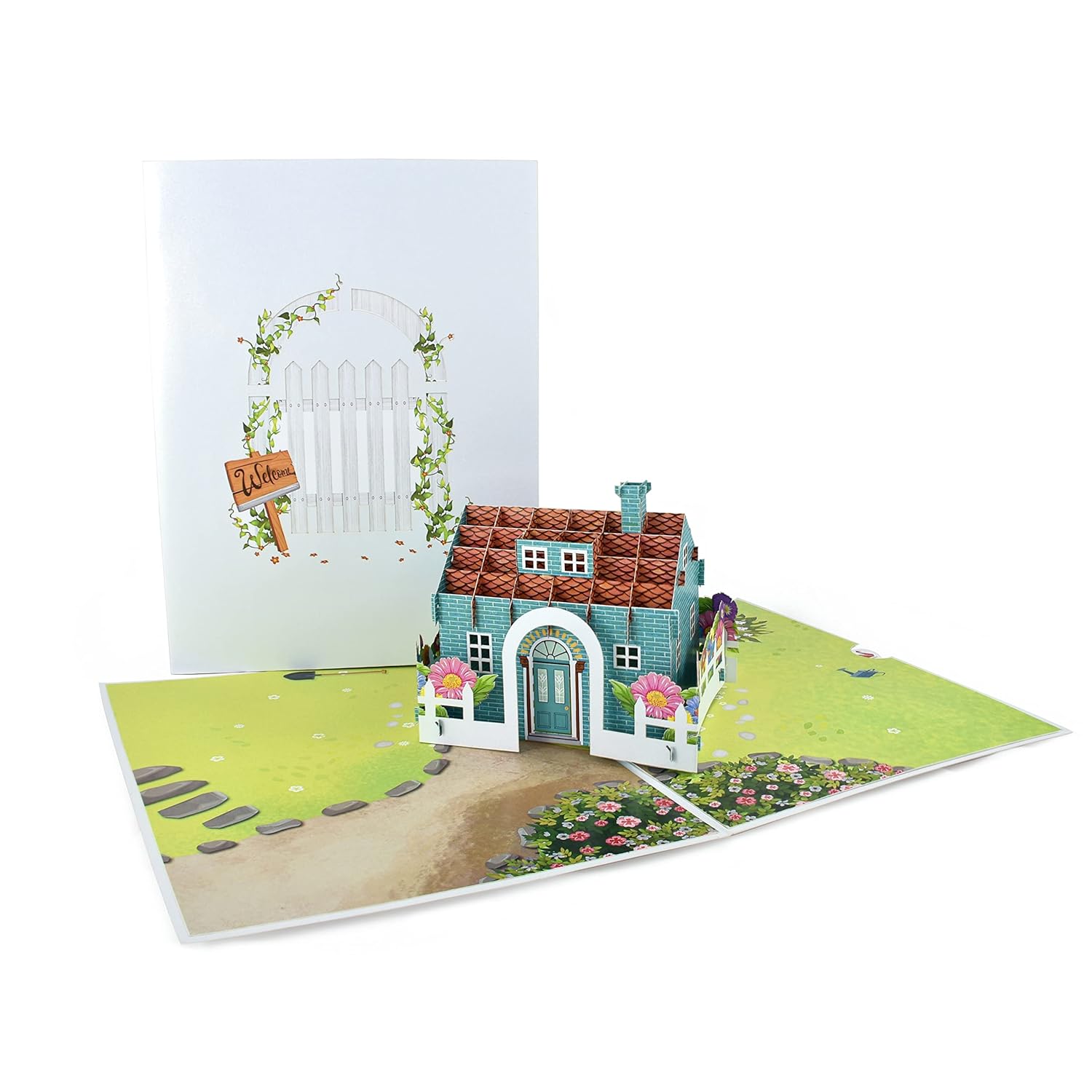 New Home Card, House Pop Up Card, Congratulations For New Home, Realtor, House Warming, Birthday, Mothers Day, Father'S Day, Retirement