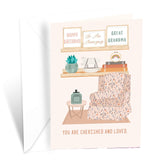 Happy Birthday Card For Great-Grandma, Made In America, Eco-Friendly, Thick Card Stock With Premium Envelope 5In X 7.75In, Packaged In Protective Mailer