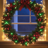 50 16Ft Led Christmas String Lights Outdoor, Battery Operated Lights For Indoor Outside Holiday And Tree Decor, Hanging