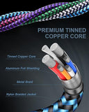 2 Pack 3FT USB A to Lightning Cable MFi Certified Fast Charging iPhone Charger Cord