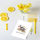 Cute Cat Knead Mother'S Day Card, Funny I Knead You Card, Cat Hilarious Surprising Card For Cat Mom, Kitty Lover Mothers Day Card