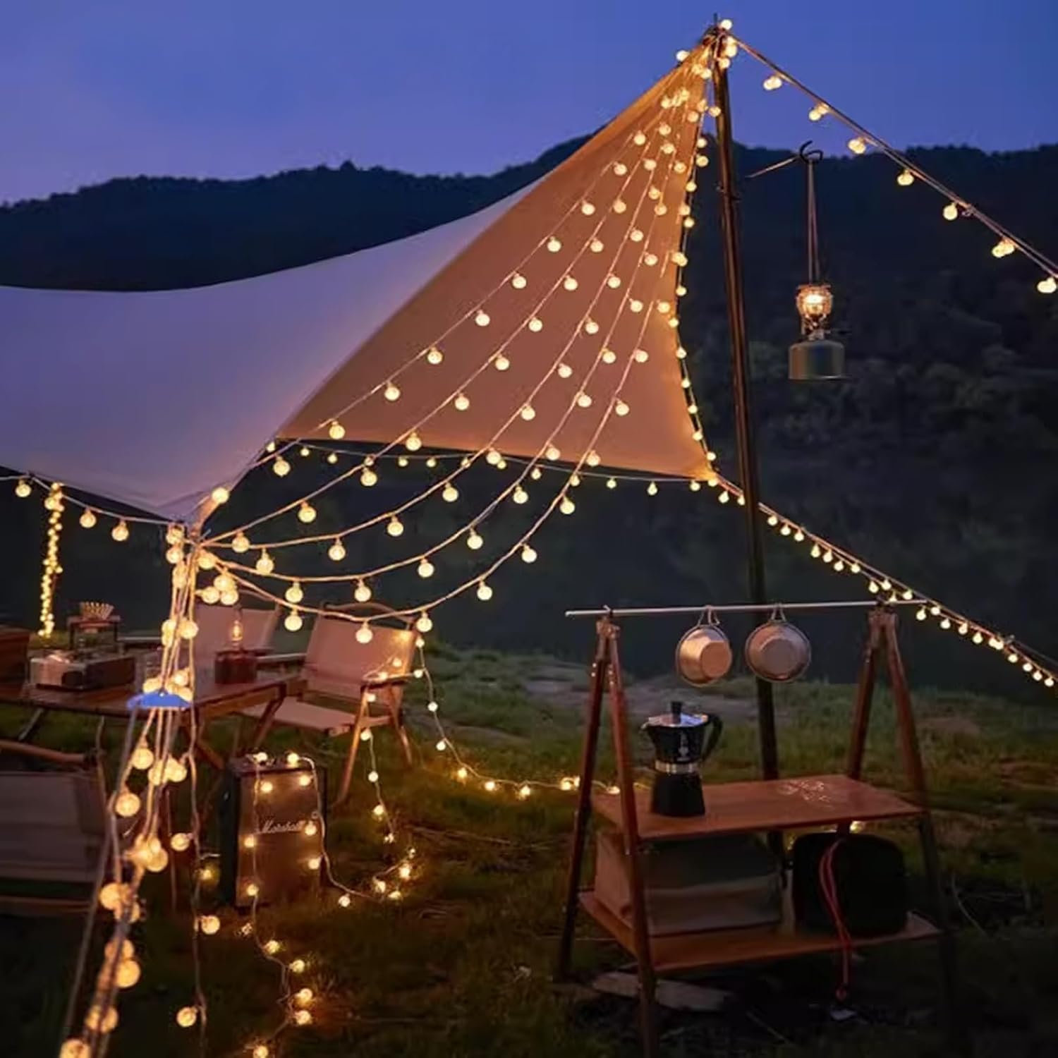 Globe String Lights, 32.8 Ft 80 Led Usb Powered Waterproof Timer 8 Modes Fairy String Lights With Remote For Bedroom Chr