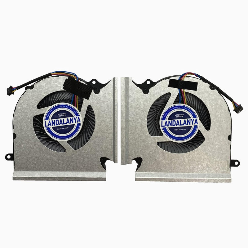 Replacement New Cpu And Gpu Cooling Fan For Msi Ge66 Gp66 Gl66 Series Laptop P