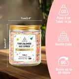 18Th Birthday Gifts For Girls Boys, Happy Birthday Candles - Natural Soy Wax Scented Candle With Vanilla, 18Th Birthday Decorations Gifts For Daughter, Friends, Sister, Niece, Son, 9Oz