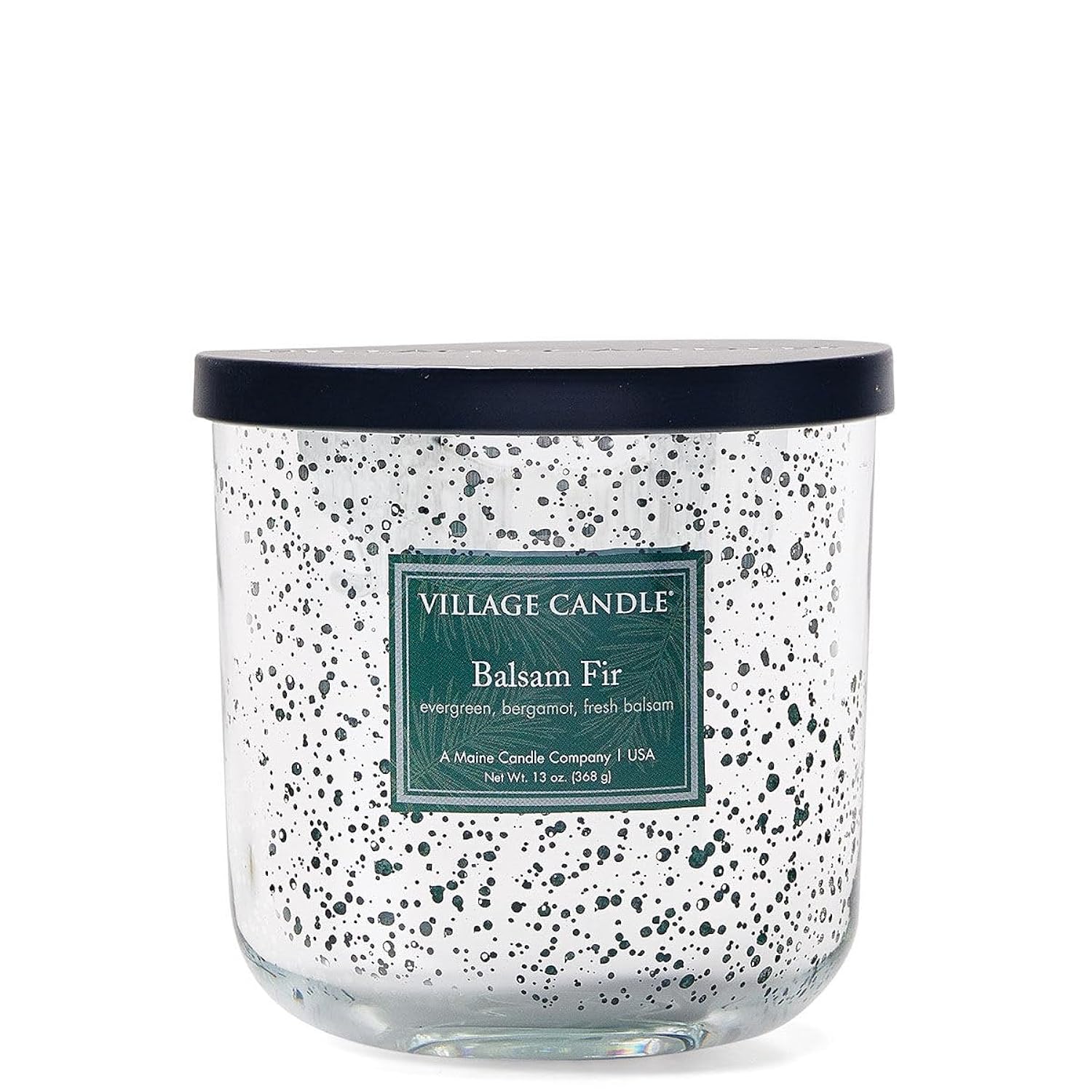 Balsam Fir Mercury Glass Candle, 13 Oz.