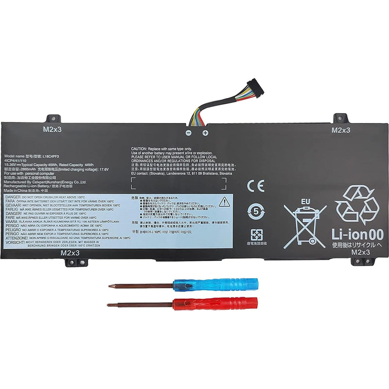 15.36V 45Wh L18C4Pf3 Laptop Battery For Lenovo Ideapad C340-14Api C340-14Iml C