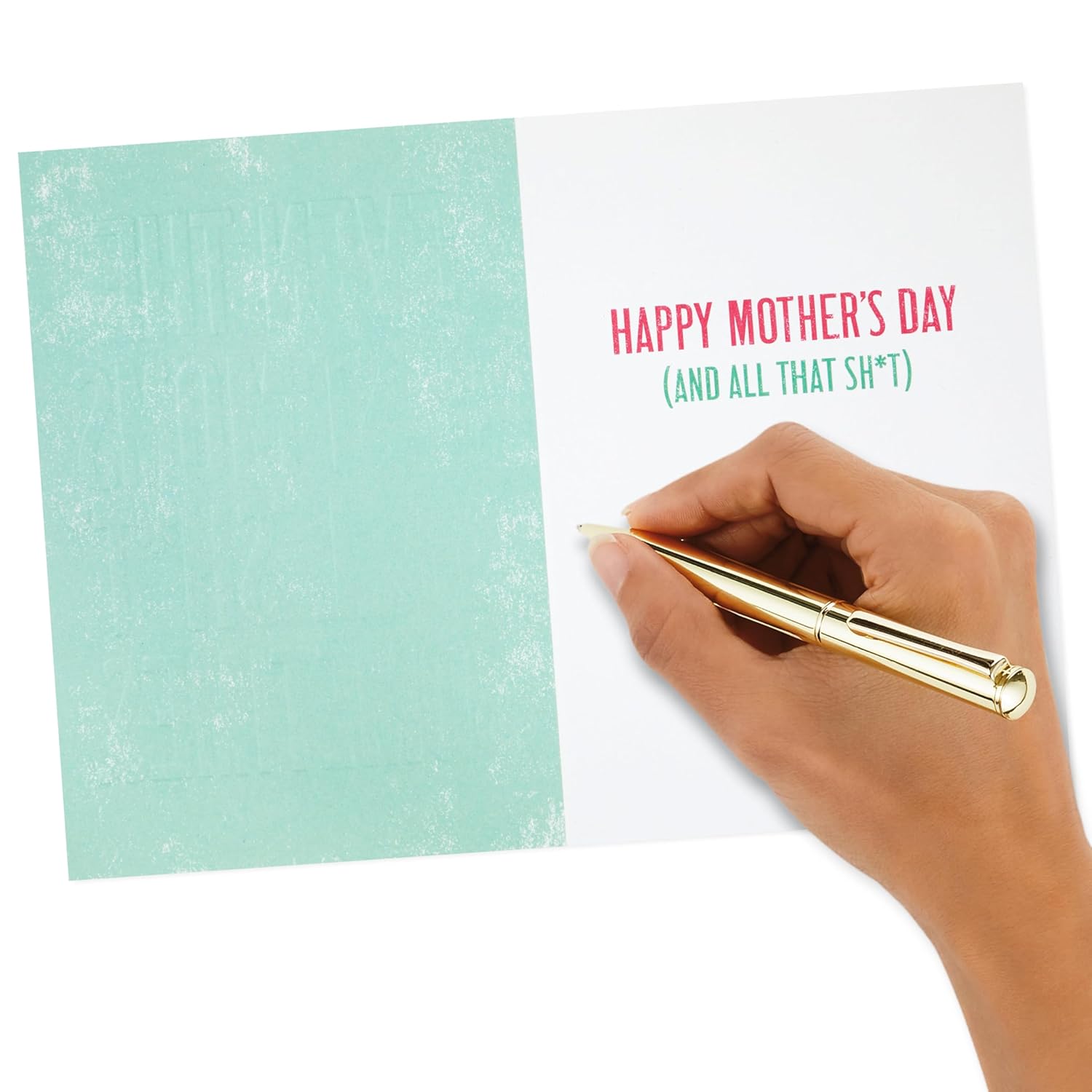 Hallmark Shoebox Funny Mothers Day Cards (The Best Moms Yell Sh*t Sometimes) Pack of 4