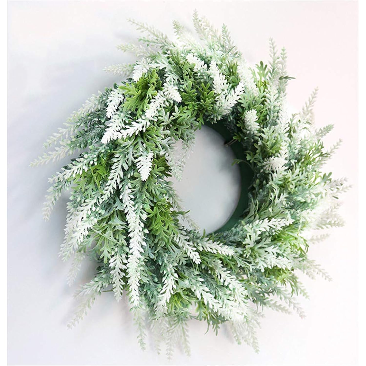 Artificial Flowers Lavender Plastic Plant Fake Wedding Bride Bouquet Indoor Outdoor Home Decor Garden Patio Table Centerpieces Arrangements Decoration White 4 Pcs