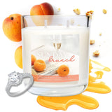Sunday Brunch Candle With Ring Inside (Surprise Jewelry Valued At 15 To 5,000 Dollars) Ring Size 6