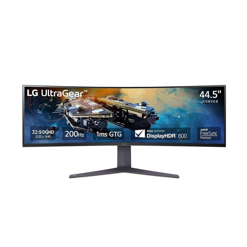 45Gr65Dc-B 45" Ultragear™ Qhd 1Ms 200Hz Curved Gaming Monitor With Vesa Displa