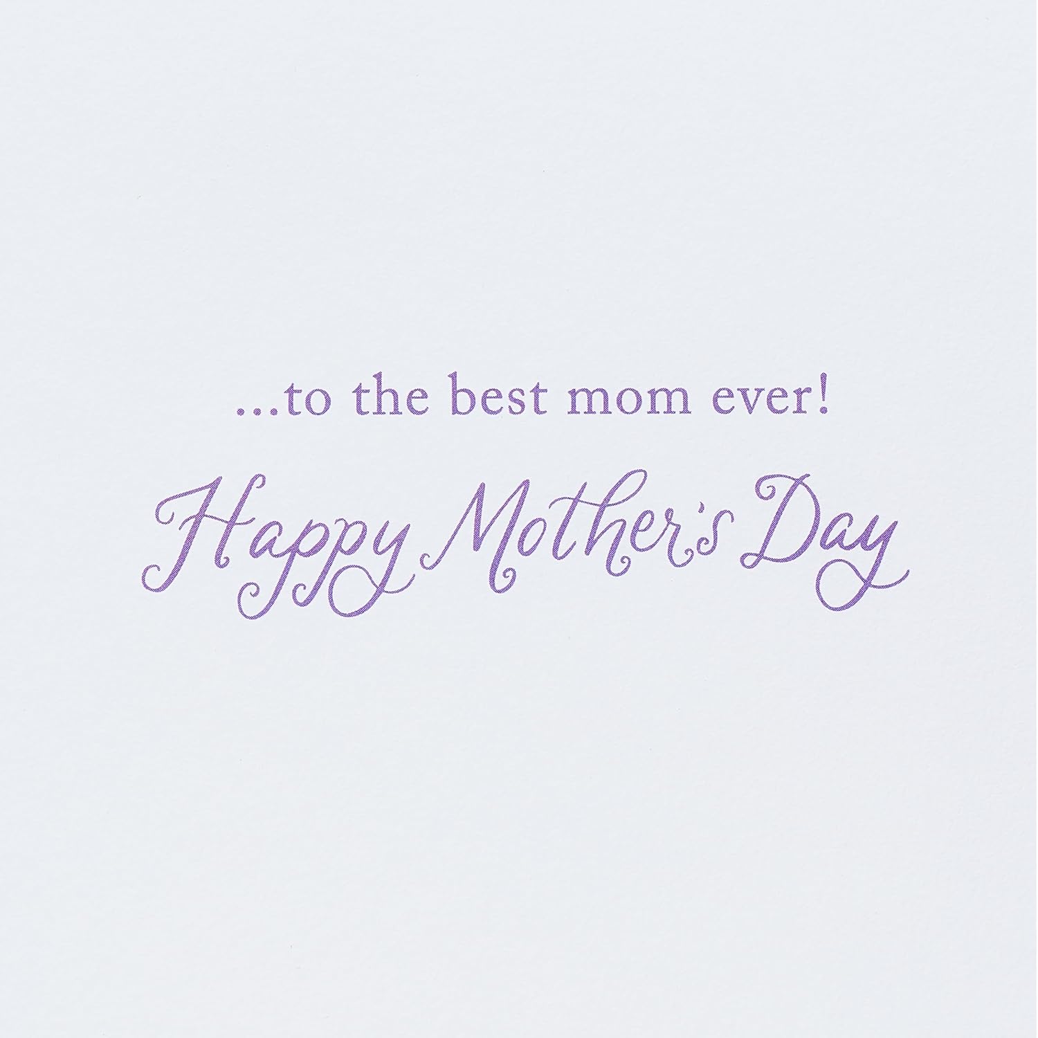 Snoopy Mother'S Day Card (Best Mom Ever)