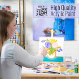 FolkArt Acrylic Craft Paint, Earthy Ochre 2 fl oz Premium Matte Finish Paint, Perfect For Easy To Apply DIY Arts And Crafts, 51022