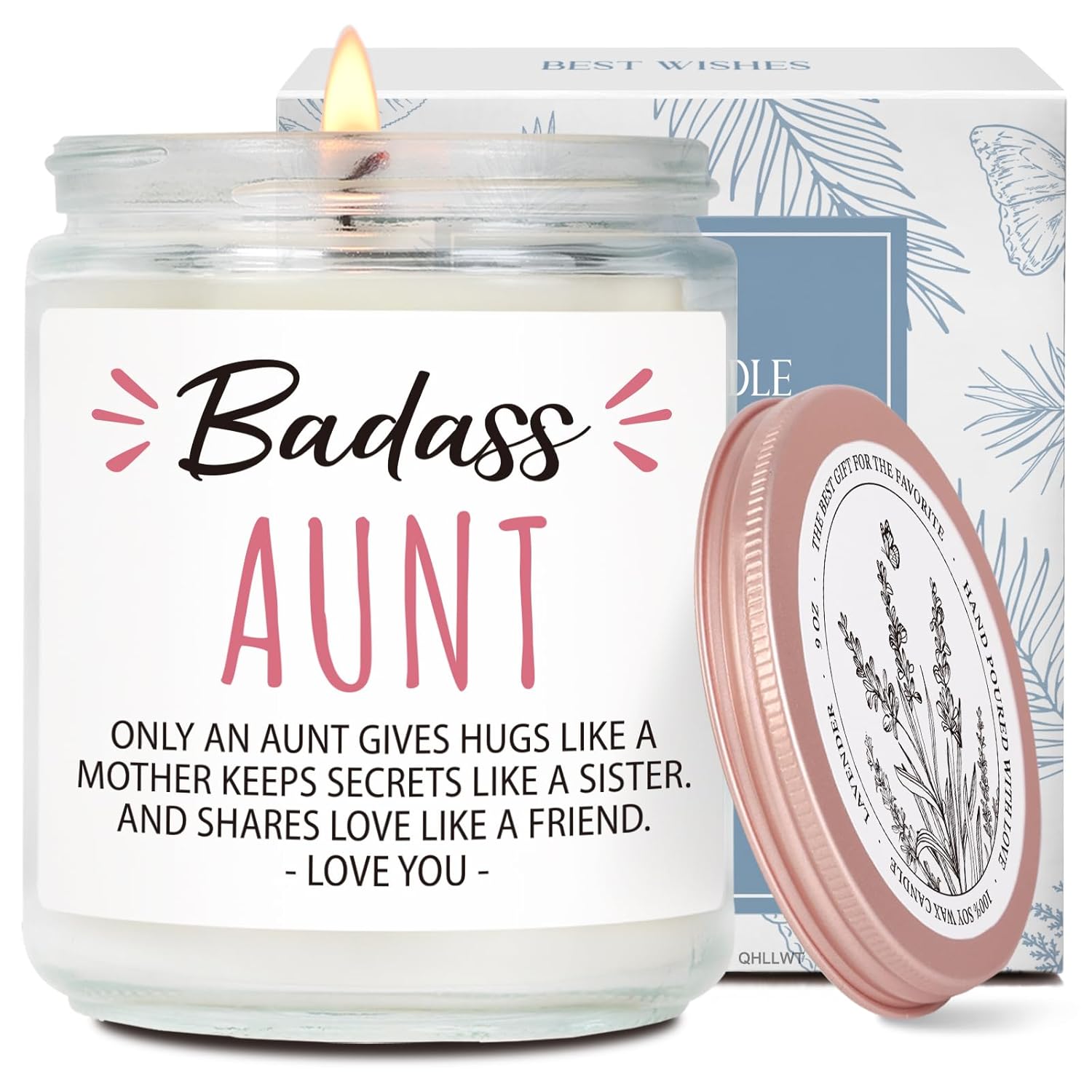 Best Sentimental Candle Gifts For Aunt From Niece And Nephew, Thoughtful Gift Ideas For Aunty Birthday And Mothers Day, Funny Thanksgiving Christmas, Special Occasions Gift For Auntie -10
