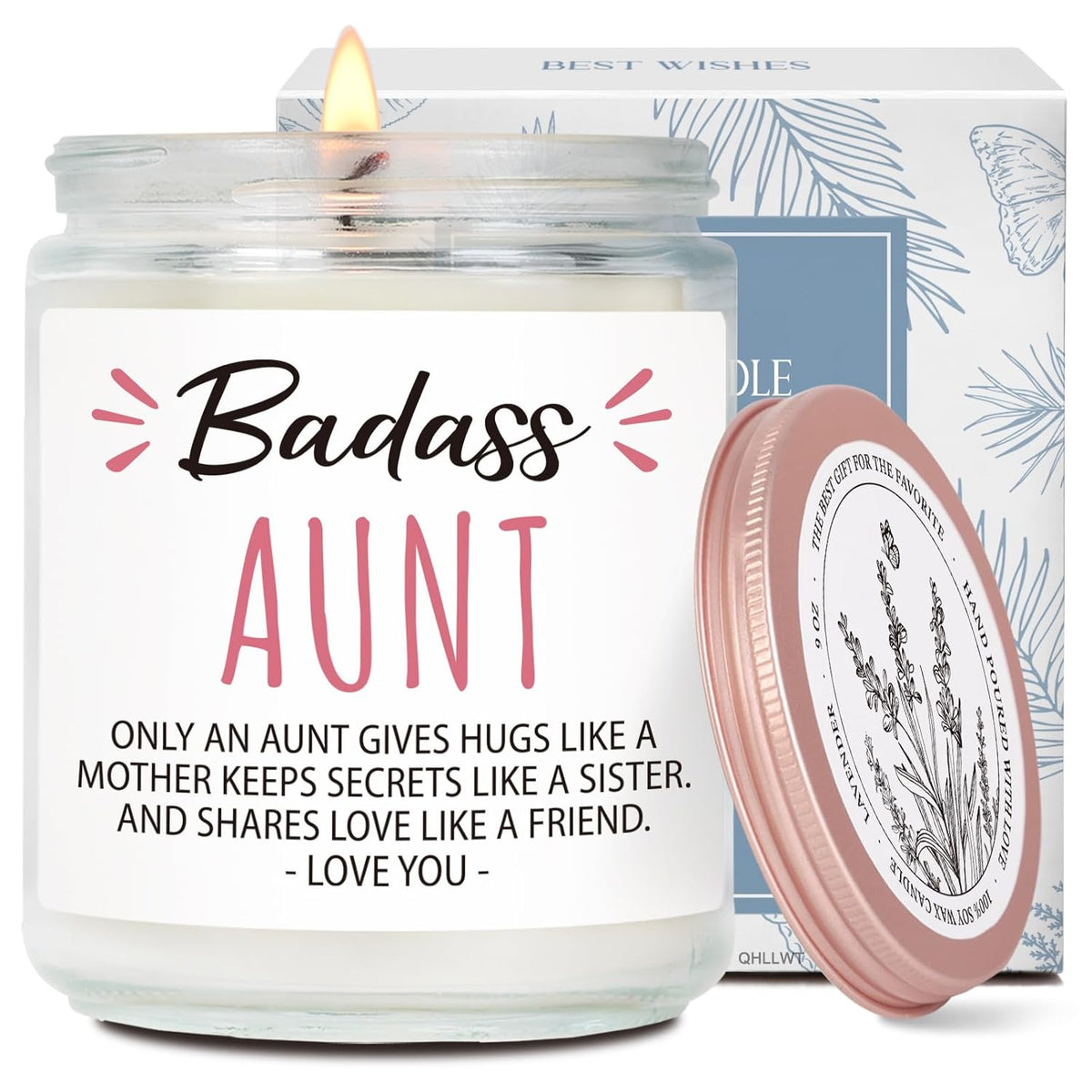 Best Sentimental Candle Gifts For Aunt From Niece And Nephew, Thoughtful Gift Ideas For Aunty Birthday And Mothers Day, Funny Thanksgiving Christmas, Special Occasions Gift For Auntie -10