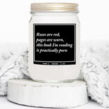 You Nique Designs Smut Candle 8Oz - Adult Readers Gifts - Smutty Book Lovers Surprise Ideas, Funny Smut Reader Presents - Smut Book Merch - Smutty Reading, Smut Gifts