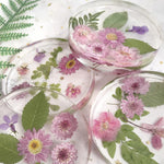 6-Cavity Deep Round Coaster Molds, 4 Inches Coaster Silicone Molds For Epoxy Resin, Coaster Resin Molds For Flower Bouquet Preservation