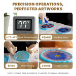 Leeya Epoxy Resin Crystal Clear Epoxy Resin Kit 1 Gallon, No Yellowing No Bubble Self Leveling Resin Epoxica Easy Mix 1:1, Table Top Epoxy Resin, Coating Casting, Painting, Art Crafts, Jewelry Making