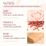Dough Bowl Candle Co. Rose Candle - 10X10X2 Large Heart Shaped Scented Soy Candles For Women, Valentines Day Decor Gifts For Home, 5 Wick White Decorative Natural Aromatherapy, 30 Hour Burn Time