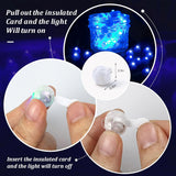 Blue Led Balloon Lights, 100Pcs Mini Round Balls Lights Long Standby Time Flash Ball Lights For Balloon Paper Lantern Le