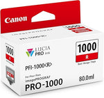 CanonInk Lucia PRO PFI-1000 Red Individual Ink Tank