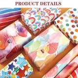 Birthday Wrapping Paper Roll - 17 Inches X 50 Feet - Colorful Balloons Design Birthday Gift Wrap Roll For Boys Girls Kids Women Birthdays, Holiday, Party, Baby Shower, Valentines, Wedding, Christmas