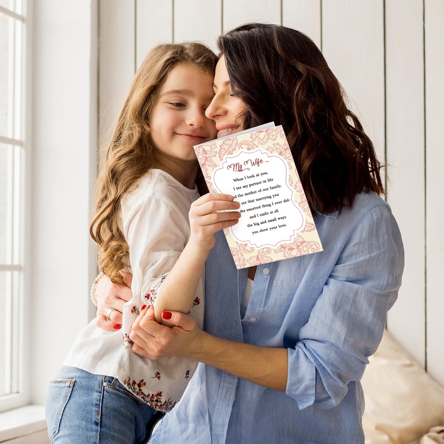 Mother’S Day Greeting Card,Romantic Mothers Day Gift For Wife From Husband,Mother’S Day Gifts For Women,Wife Mothers Day Idea