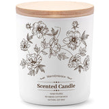 Deluxe Scented Candle For Women & Men, Vanilla Coconut Soy Wax Candle, 8 Oz Jar Candle For Home, Scented-60 Hours Long Lasting Burning, Suitable Gift For Mom