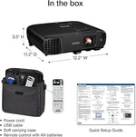 Pro EX9240 1080p 3LCD Projector, 4000 Lumens, Wireless, 2 HDMI, Speaker