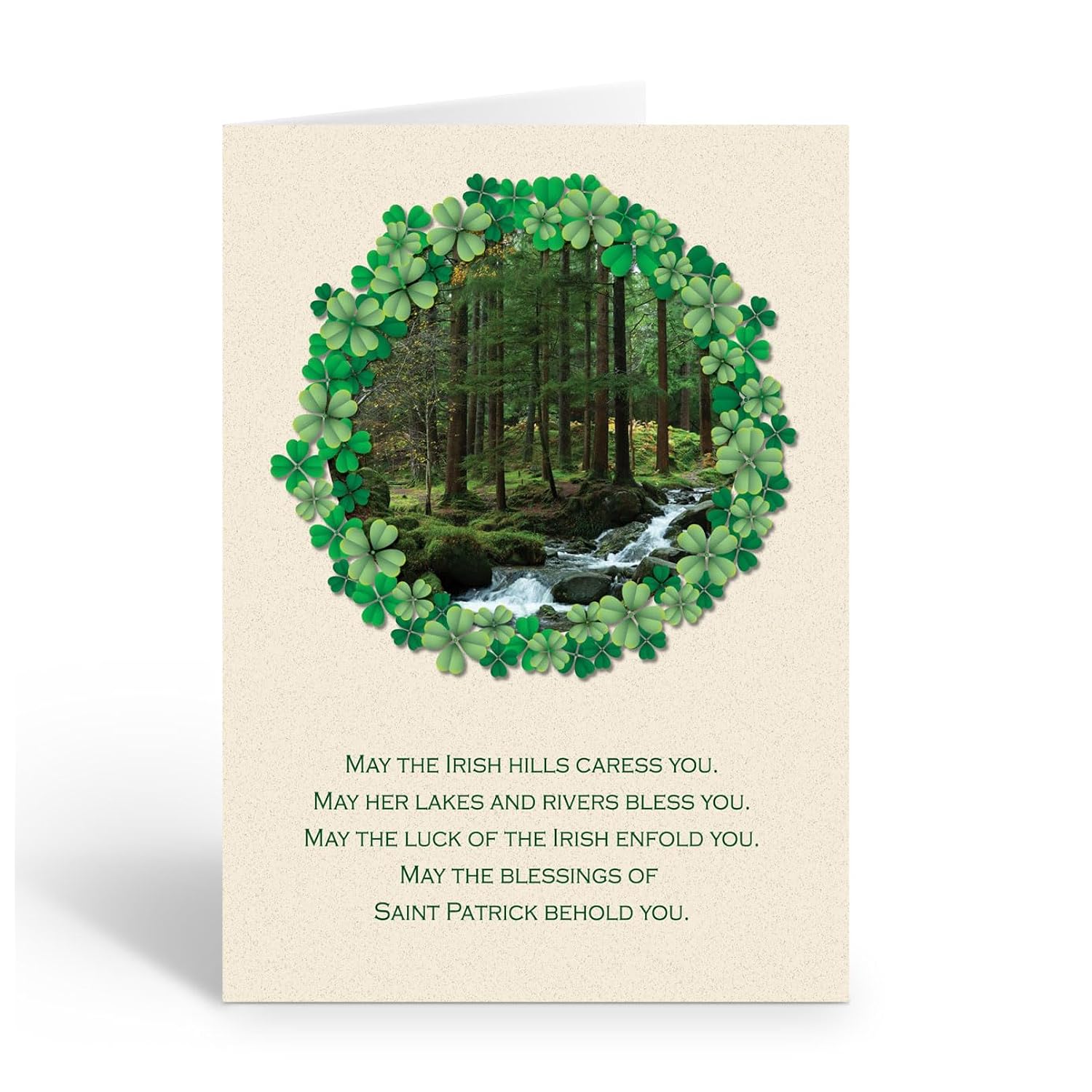 Stonehouse Collection | Assorted St. Patrick's Day Greeting Cards | A Variety of Irish Blessing Cards | Lucky Irish Cards | 12 Cards and 12 Envelopes (Assorted Variety)