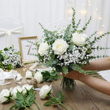 120 Pcs 4 Kinds Mixed Eucalyptus Greenery Stems, Baby Breath Flowers Artificial Bulk And Greenery Stems For Diy Bouquets Wedding Home Floral Decor (120 Pcs 4 Kinds Mixed Eucalyptus Greenery)