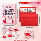 108 Pcs Happy Galentines Day Cards For Friends Valentines Gifts 36 Sets Galentine'S Day Cards, Red Envelope And Seals For Celebrating Lady Friends Express Gratitude And Miss You