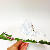 Rocky Mountain Climber Pop Up Congratulations Card, Father'S Day Pop Up Card, 3D Greeting Card - Birthday, Congratulations, Mountain Climbers