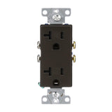 Designer Tamper Resistant Decorator 20A 125V Receptacle