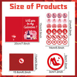 Galentines Day Cards Gifts - 24 Pack Happy Galentines Day Cards With Envelopes And Stickers, Cute Galentine Gifts For Friends Girls Women Her, Party Favors Supplies