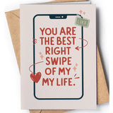 Funny Online Dating Valentines Day Card For Girlfriend Or Boyfriend - Funny Anniversary Card For Husband, Wife Or Couples Who Met Online - Long Distance I Love You Greeting Cards For Her, Him - Num 325