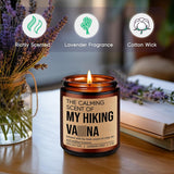Scented Candle, Hiking Gifts For Women, Men - Cool Gifts For Hikers, Campers - Camping, Hiking Essentials - Funny Backpacking, Valentines Day, Birthday Ideas For Outdoor Lovers, Mountain Climbers