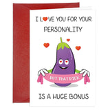 Funny Valentines Card For Her Girlfriends Naughty Valentines Day Card For Wife Hilarious Valentine'S Day Card With Envelope Funny Birthday Card For Her Girlfriends I Love You Gifts For Her