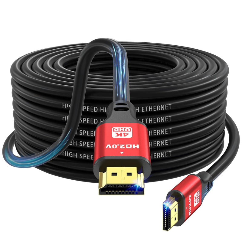 Hdmi Cable 50Ft, 4K@60Hz, 18Gbps High Speed Hdmi 2.0 Cord, Ultra Hd,Ethernet A