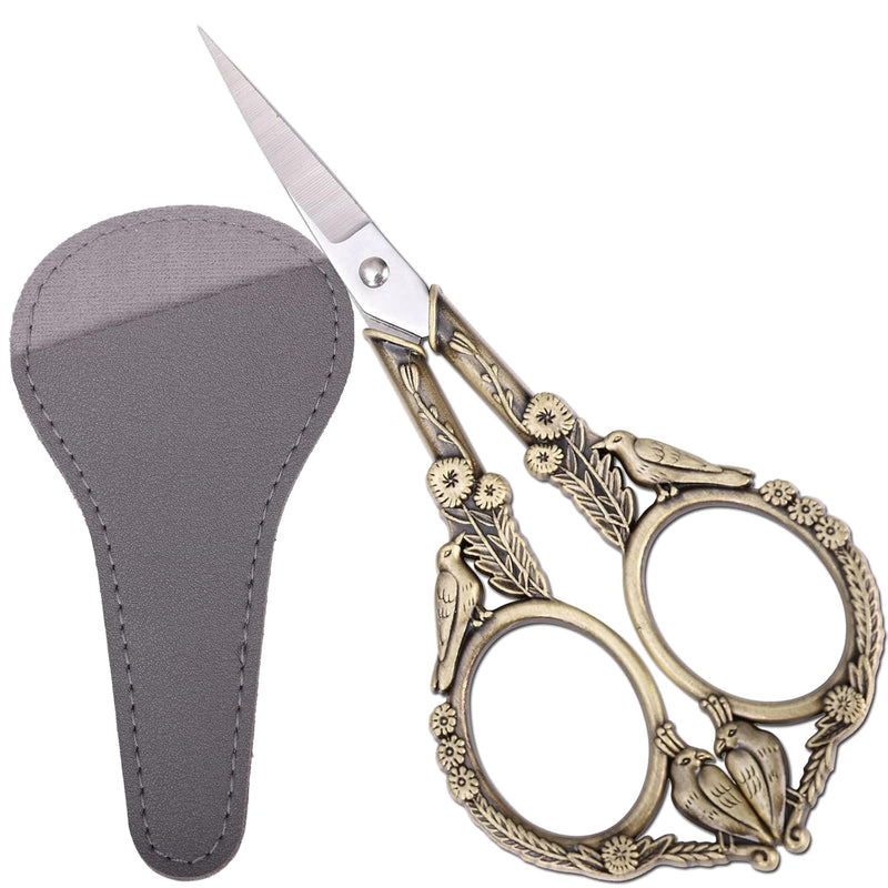 Precision Embroidery Scissors – 4.6In Vintage Classic Straight Pointed