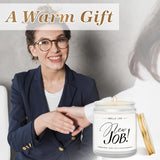 New Job Gifts For Women, Congratulations Gift For Women - Lavender Scented Candles, New Beginnings Gifts, Farewell Presents, Goodbye Going Away Gift For Coworkers, Friends, Teachers, Nurses, Boss
