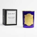 Lord Savior Jesus Christ Scented Candle With Prayer And Prayer Coin, Soy Coconut Aromatherapy Candle With 80 Hour Burn Time, Special Edition