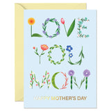 Mother’S Day Card – Premium 5X7” Gold Foil Greeting For Mom – Elegant Mother’S Day Card With Thick 300Gsm Cardstock, Yellow Envelope & Sticker – Glossy Exterior, Matte Interior