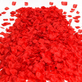 1500 Pcs Red Rose Petals Flower Artificial Fake Silk Rose Petals Decorations For Wedding Decor Romantic Night Event Party Engagement In Bulk